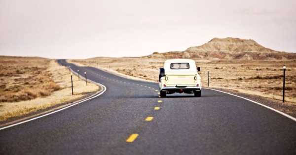 car on road